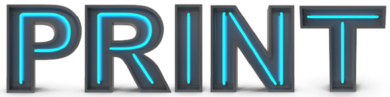 Custom neon sign printing Miami